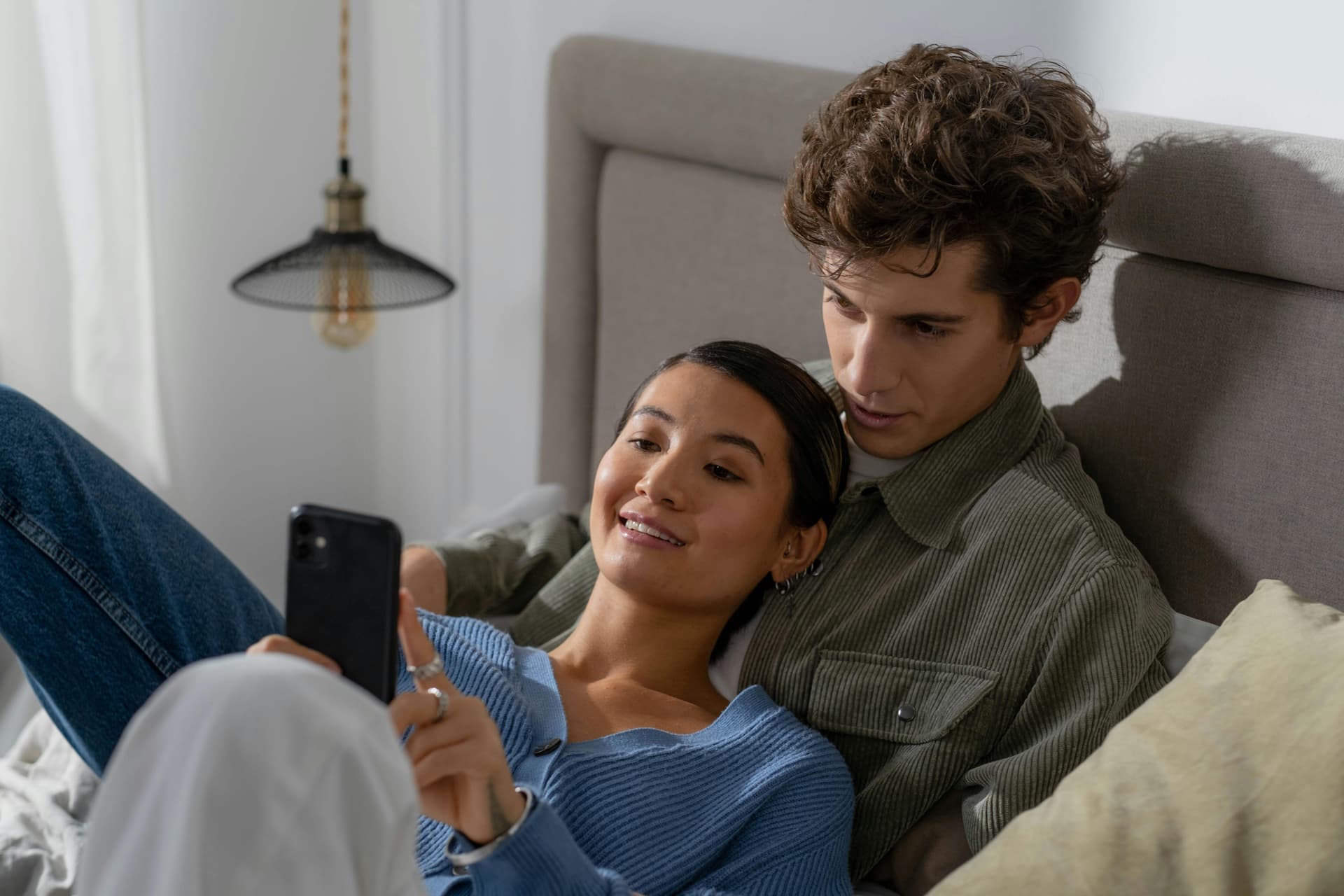 Various relationship apps displayed on smartphones